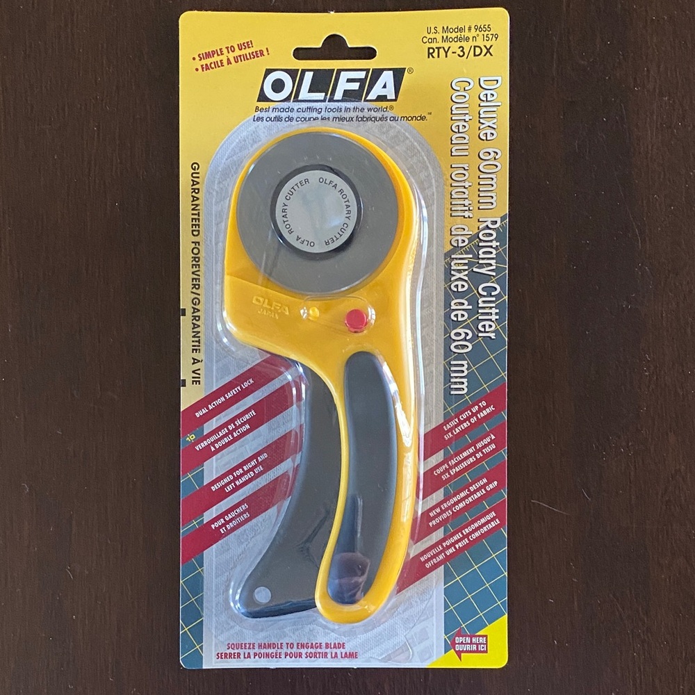 Olfa Rotary Cutter - Model RTY-3/DX